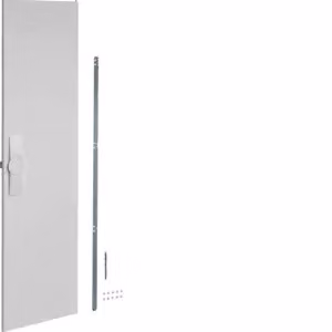 Porta speciale, universale, piena, destra, RAL 9010, per armadio IP44, 950x300 mm