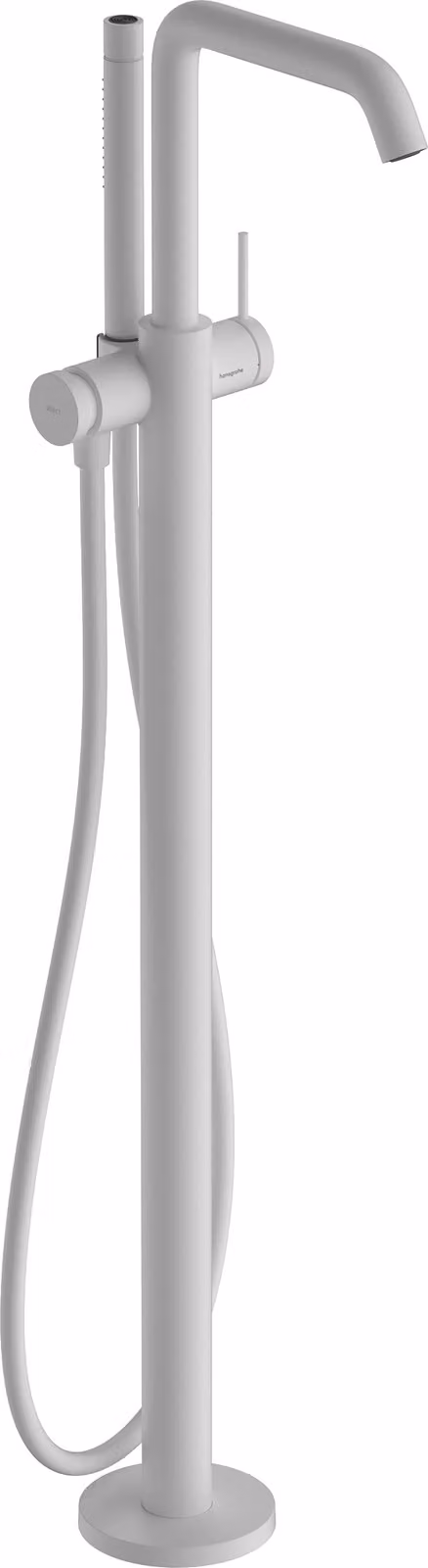 Mitigeur monocommande de baignoire hansgrohe Tecturis S, modèle en îlot, portée de 194 mm, 73440700, 73440700