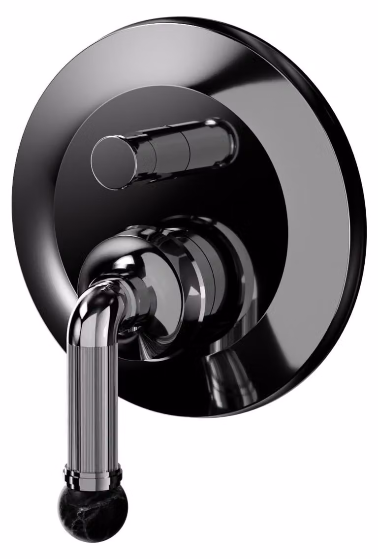 Steinberg Série 355 Metamorphosis robinetterie encastrée Set de finition pour bain/douche - mitigeur monocommande avec inverseur, 35521033, 35521033