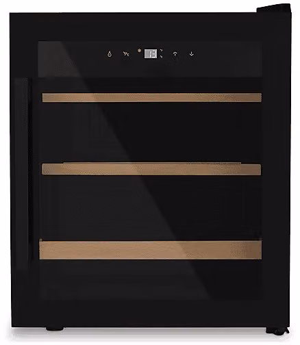 Cantinetta da vino termoelettrica Les Petits Champs CAVCB15, 15 bottiglie, Nero, L 43 cm x P 47,3 cm x H 51,7 cm – 1