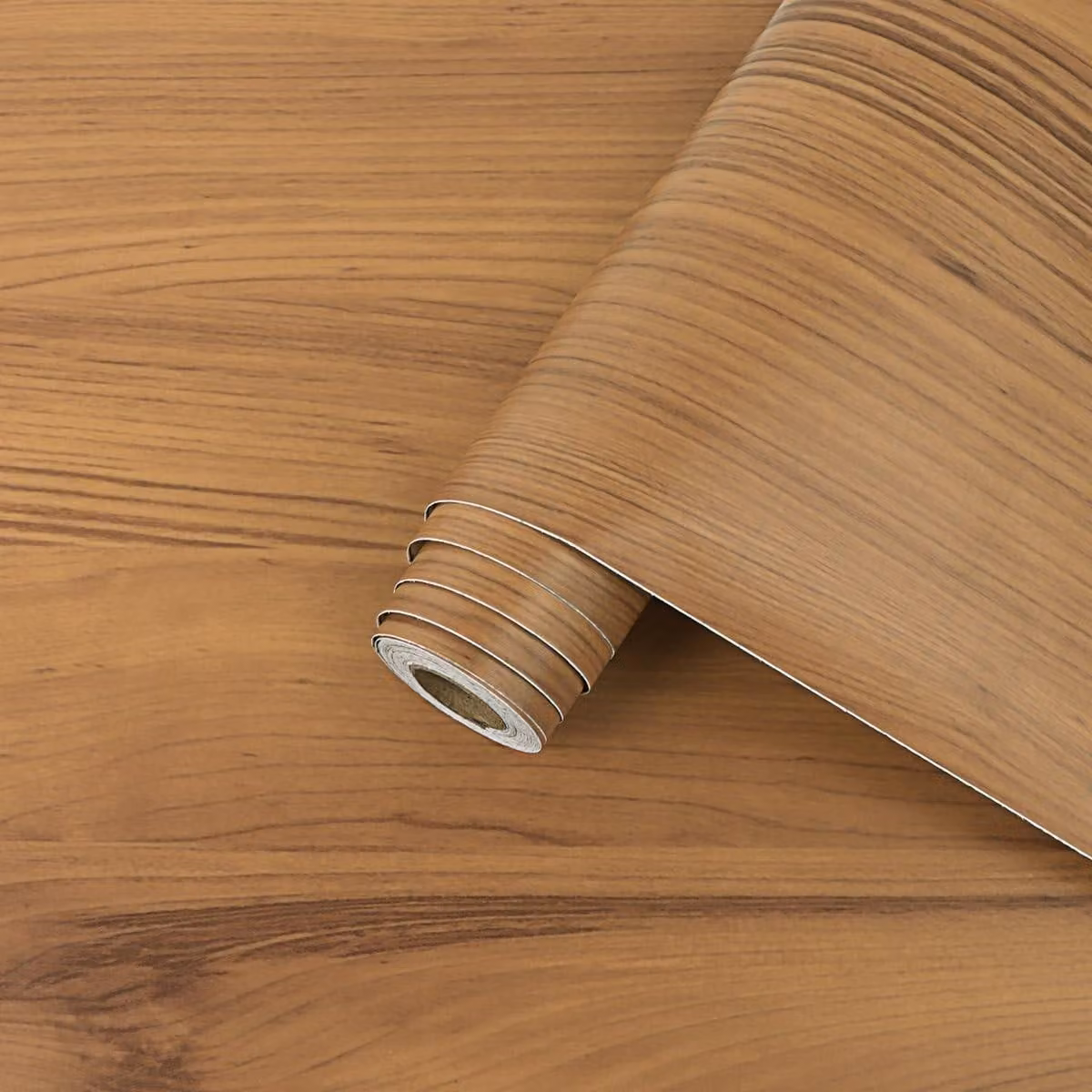 Solidchoice - Carta adesiva effetto legno, color marrone chiaro