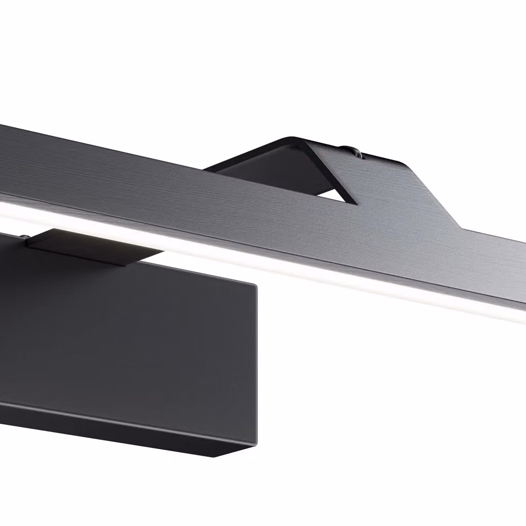 Applique da bagno Maytoni Decart nera con tecnologia LED 12W per specchio – 2