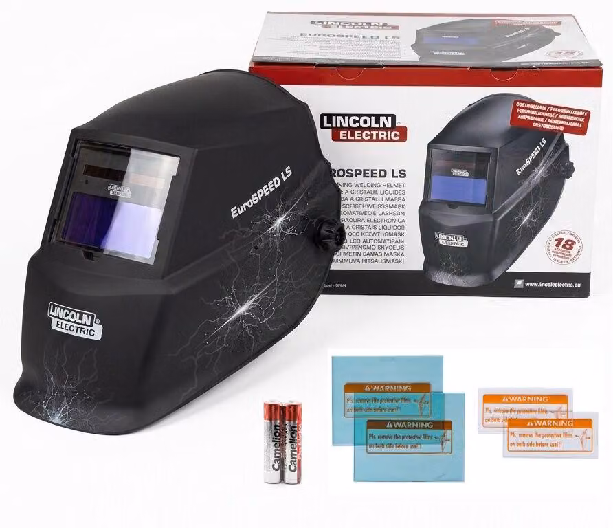 Maschera per saldatura autoscurante 9-13 DIN 1/1/1/2 EUROSPEED LS LINCOLN ELECTRIC