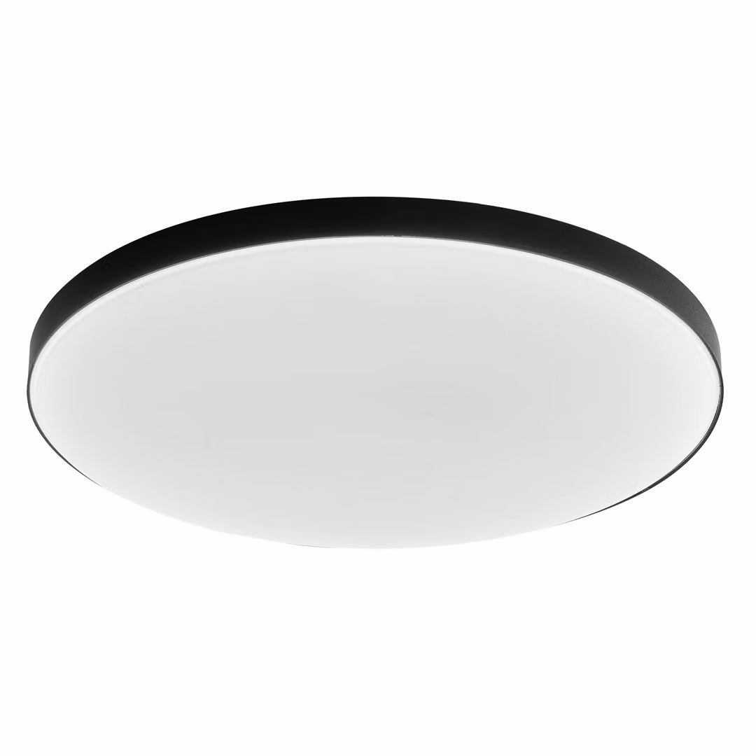 Plafond a soffitto Slimi nero 24W
