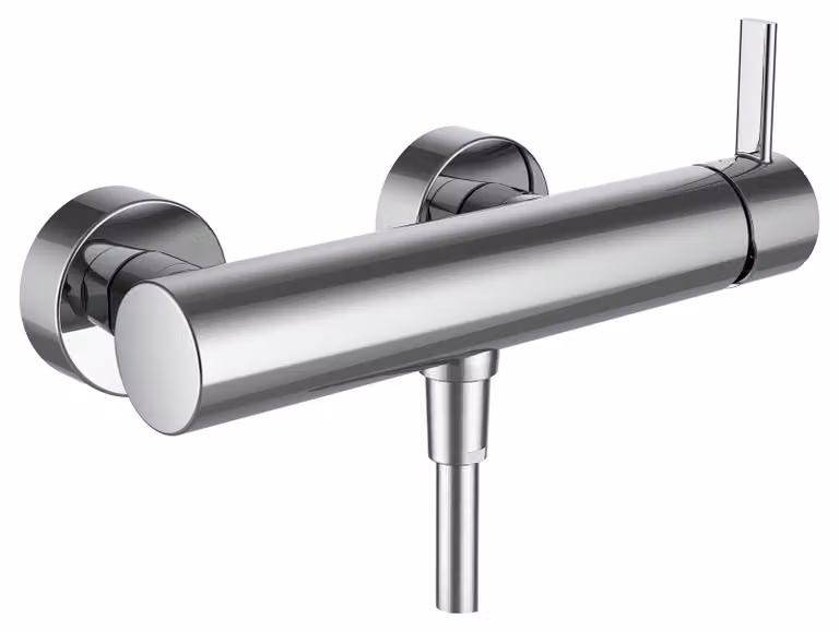 LAUFEN MEDA Mitigeur de douche, avec accessoires, apparent, chromé, HF506650100600, HF506650100600