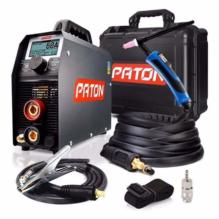 PATON StandardTIG-200 Saldatrice TIG a impulsi - Saldatrice digitale TIG 230V | Set di saldatrici TIG DC, saldatrice TIG semiautomatica