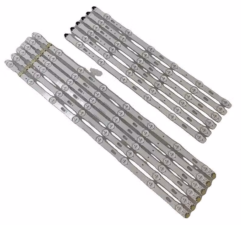 Striscia di retroilluminazione a LED, lunghezza 1128 mm, compatibile con diversi modelli di televisore, sorgente luminosa a LED, funzione di regolazione della luminosità,