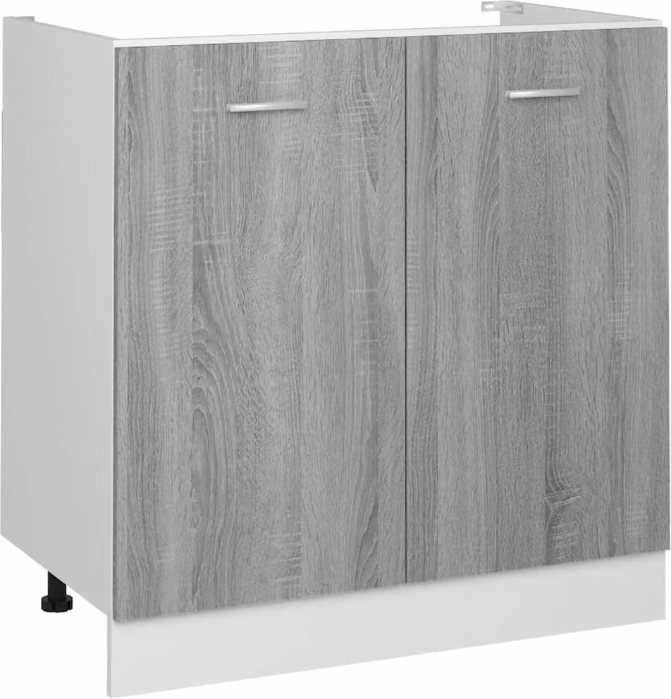 Mobiletto “Lyon” Grigio Sonoma 80x46x81,5 cm
