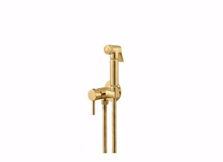 Idrobidet in acciaio inox con miscelatore caldo/freddo Vema OTAGO V27405 - Oro Spazzolato