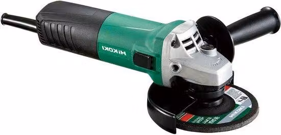 Troncatrice professionale da 730 W, 10.000 giri/min, disco da 125 mm con blocco del mandrino e impugnatura ergonomica, accessori inclusi.
