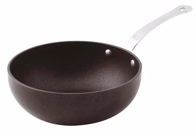 Wok in alluminio antiaderente Serie 16410 con un manico, diam. 16cm