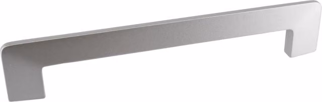 Set di 25 maniglie Zama e 7531 in alluminio argento da 160 mm Metalstyle