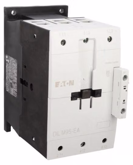 Interruttore magnetotermico 95A, 3 poli, 230V AC, serie 0Z 0R, modello DILM95-EA (230V 50Hz, 240V 60Hz), codice prodotto 189923