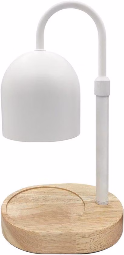 Lampada per terrari, lampada riscaldante di facile utilizzo, adatta ai vasi, luce senza fiamma da tavolo, bianca