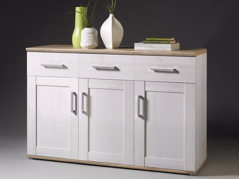 Credenza >Barbara< in larice di Sibiu - 140x88x46 cm (LxAxP)