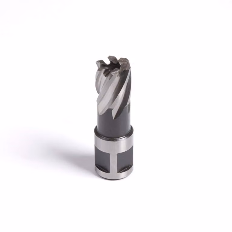 Serie di punte da trapano a colonna compatte, universali, adatte a tutti i tipi di trapani a colonna. Dimensioni: 25 mm di lunghezza x 13 mm di diametro