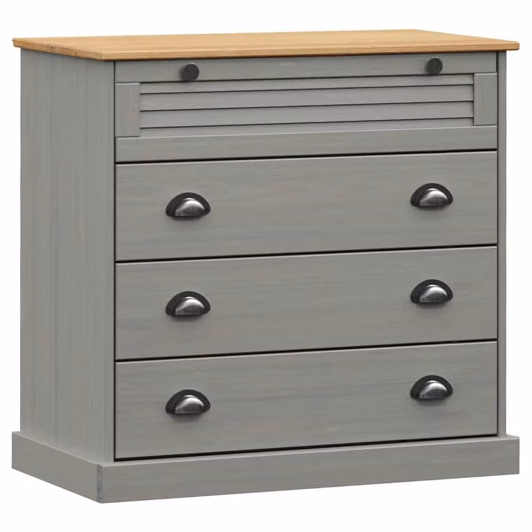 Cassettiera VIGO 80x40x76 cm in pino massiccio