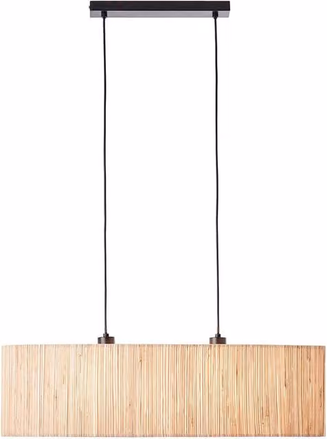 Lampada a sospensione scandinava lineare erba marina 2xE27 Endon