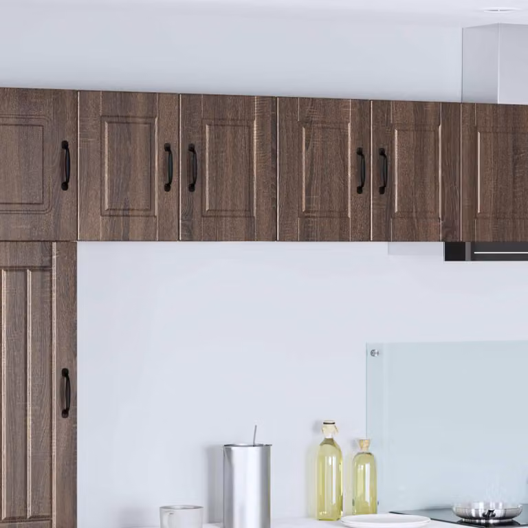 vidaXL Armadietto a muro PORTO moderno in rovere marrone L: 60 cm, P: 31 cm, H: 40 cm
