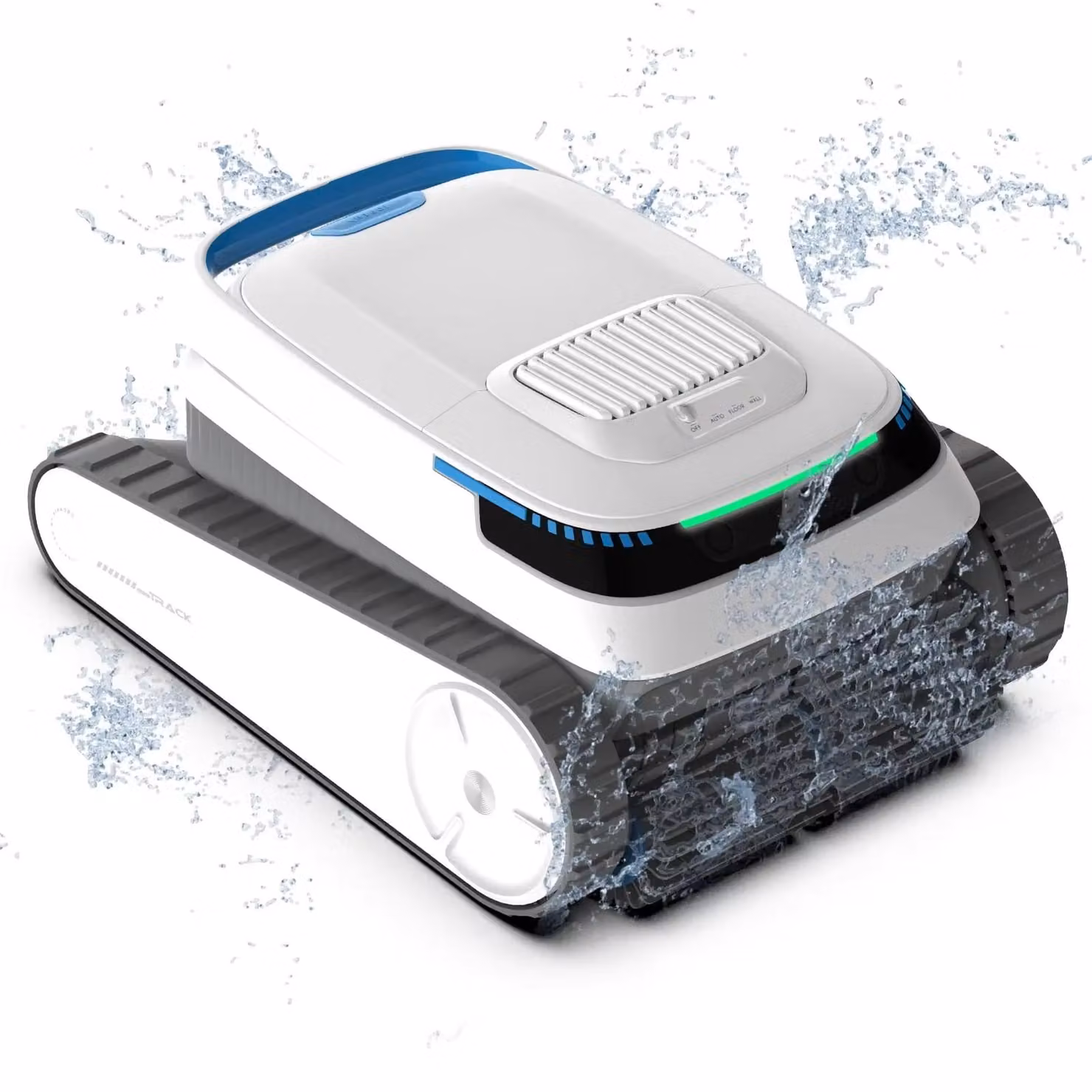 Robot da piscina automatico - TBPC20. Aspirapolvere per piscine - Senza fili - Capacità di arrampicarsi sulle pareti - Navigazione automatica - Autonomia di 120 minuti - Grado di protezione IP68 - Adatto per fondo, pareti e linea di galleggiamento