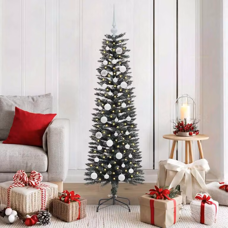 Maison Exclusive - Albero di Natale artificiale con 150 LED e supporto, verde, 150 cm