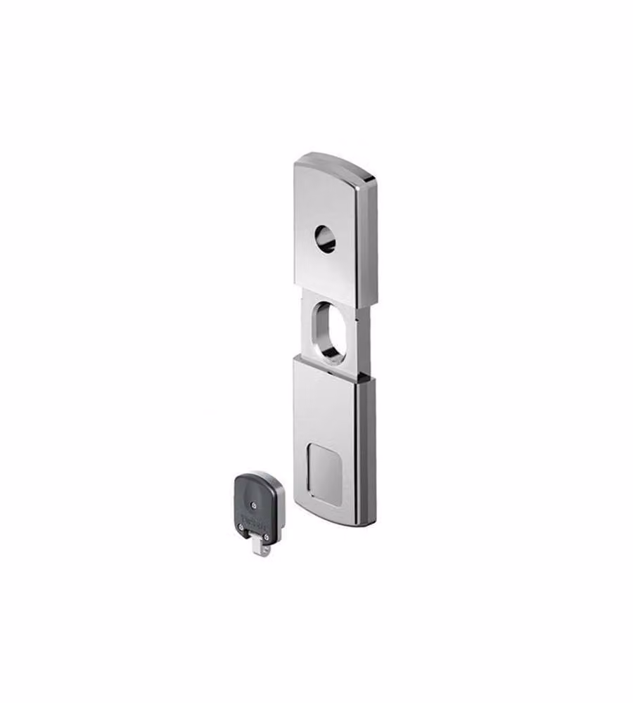 Disec Protettore Serrande Magnetico Nero 60x205 mm con 2 Chiavi