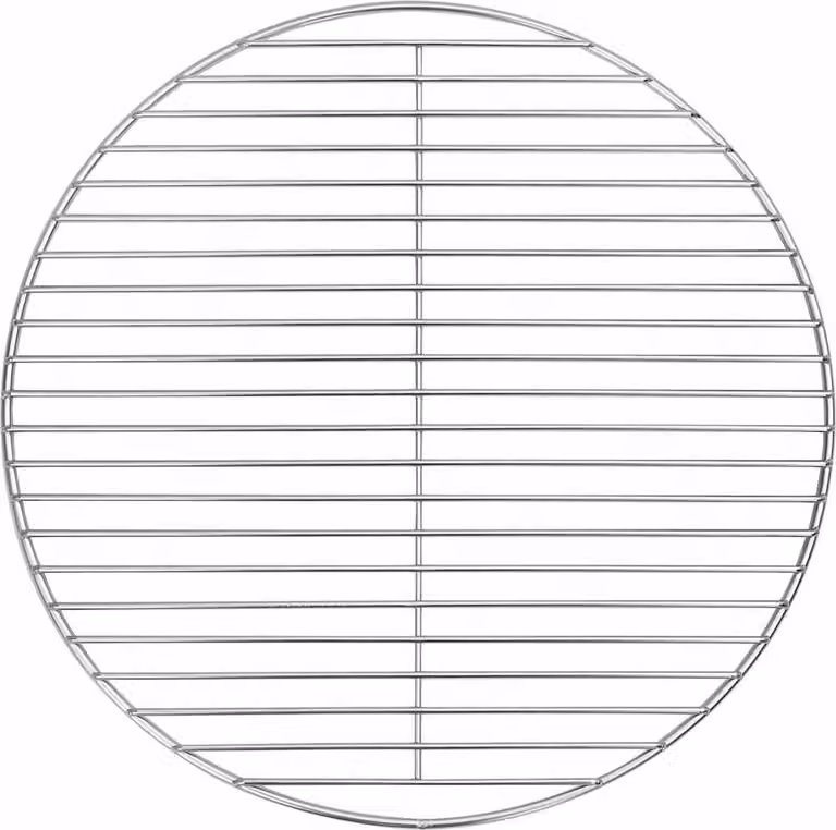Griglia per barbecue Argento 43 x 43 cm Acciaio inossidabile