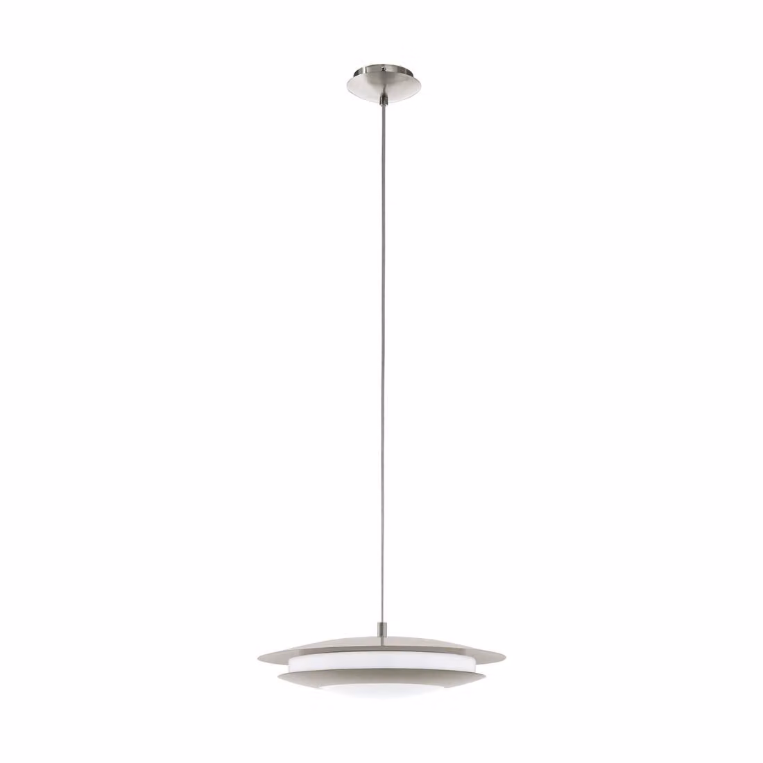 Lampada a sospensione LED Moneva-C 2300lm nichel