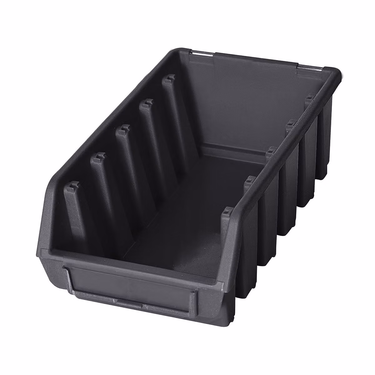 Ergobox 2L, scatole di immagazzinamento a fronte aperto, nero