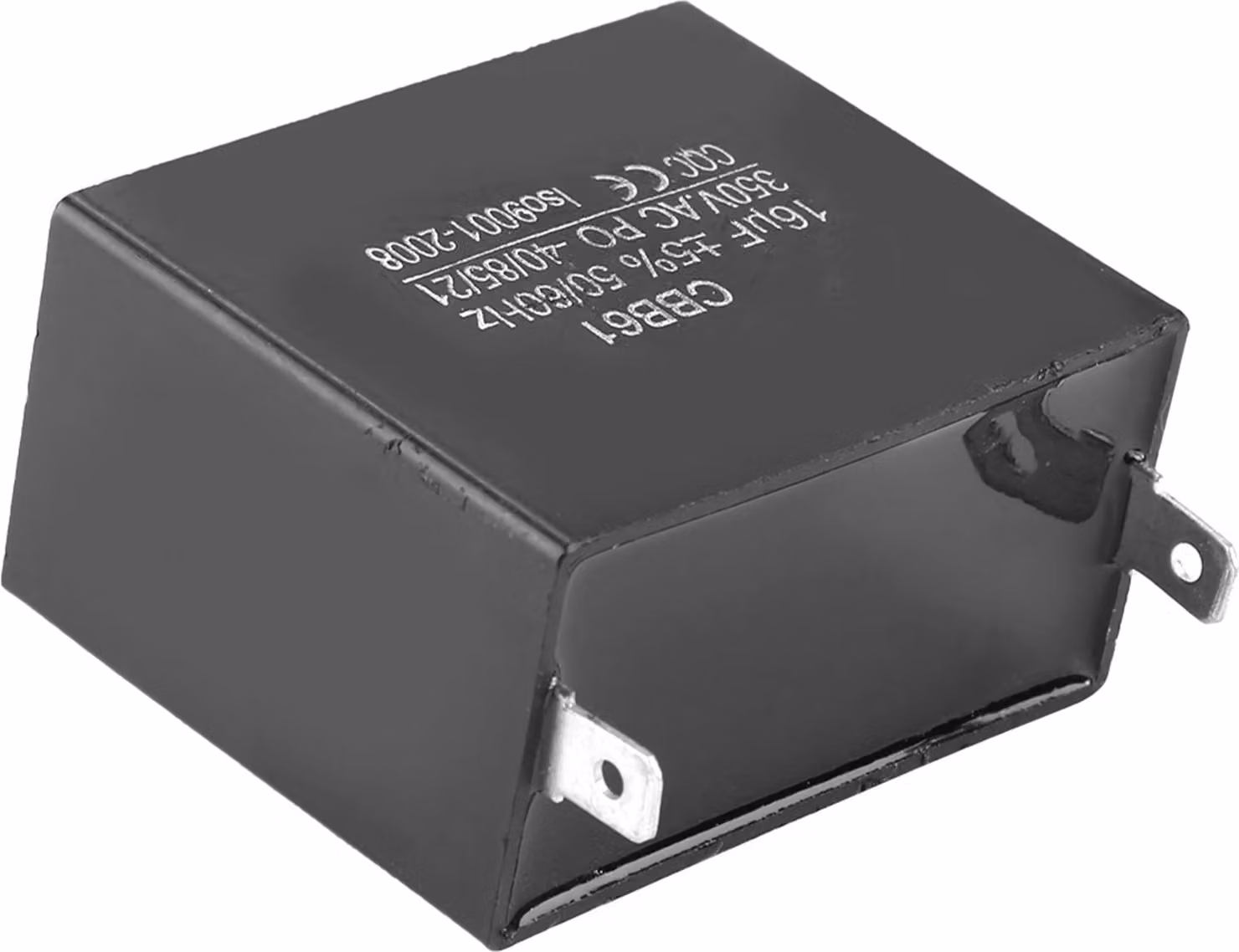 CBB61 Motore in funzione Condensatore di avviamento Generatore CQC 350V AC 16uF 50/60Hz