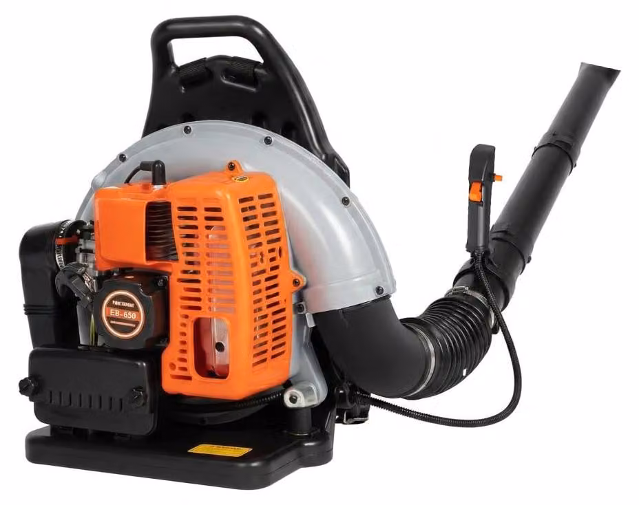 Zaino motosega Bladblazer, 63 cc, alimentazione a benzina - Serbatoio carburante: 1,8 L - Peso: 10,05 kg - Colore: arancione