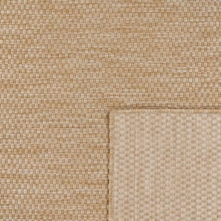 Tappeto rotondo Venezia beige per interni ed esterni Diametro: 200 cm