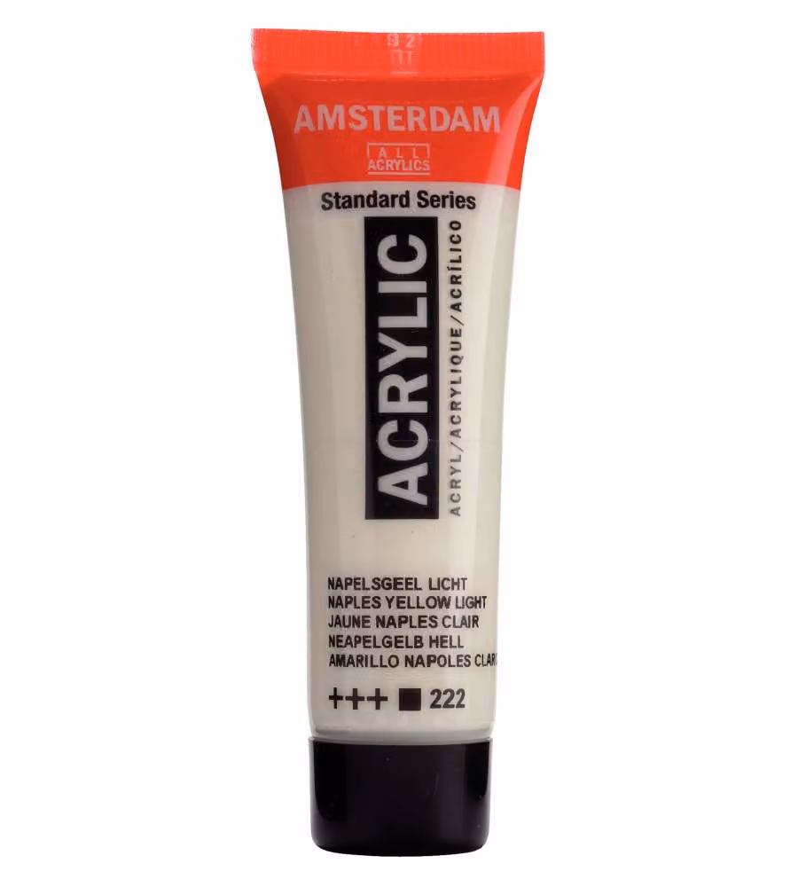 Colore acrilico Amsterdam 20 ML Giallo Napoli