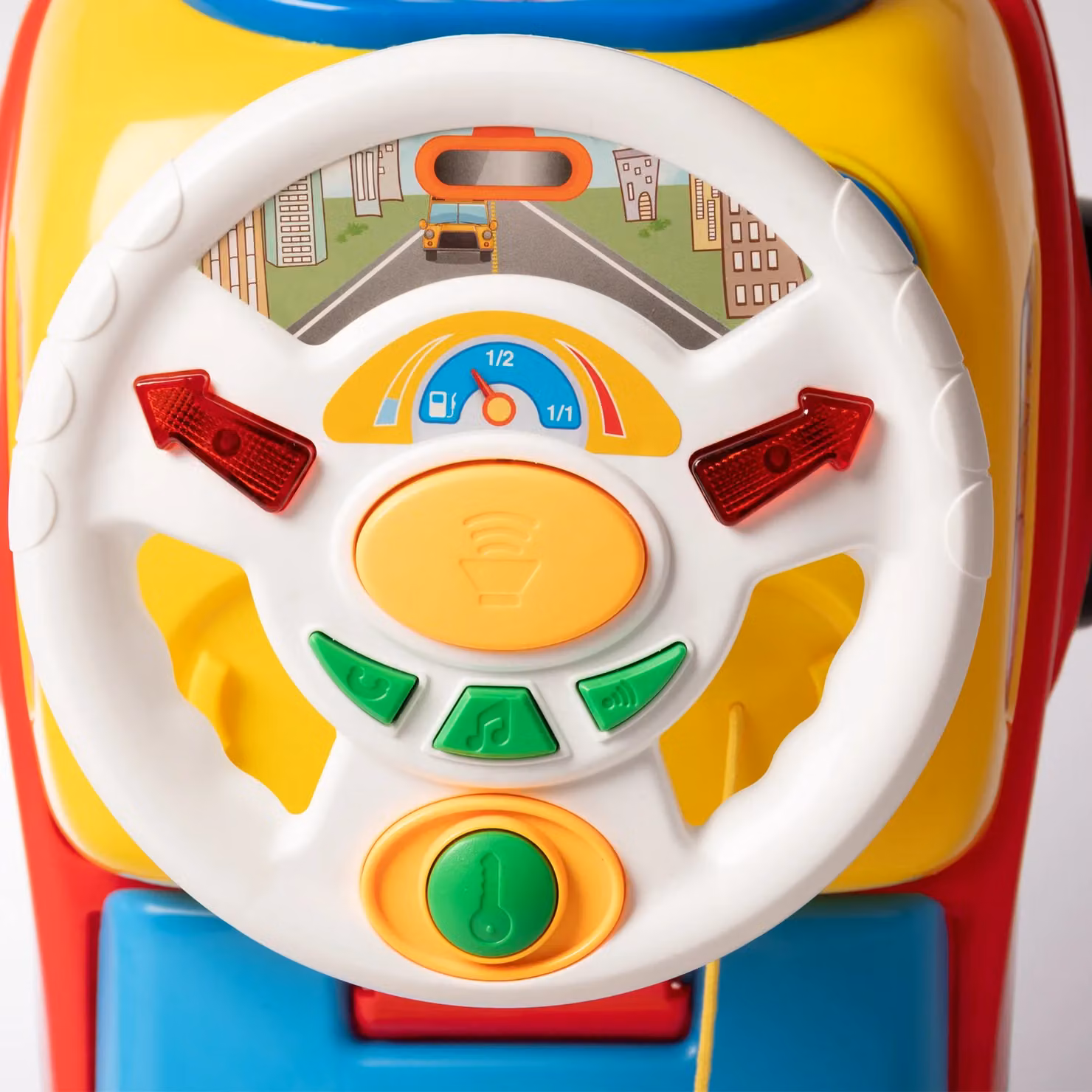 Tu Giochi Cavalcabile Baby Brum! Brum! Multicolore con Musica e Funzioni Sensoriali e Motorie – 2