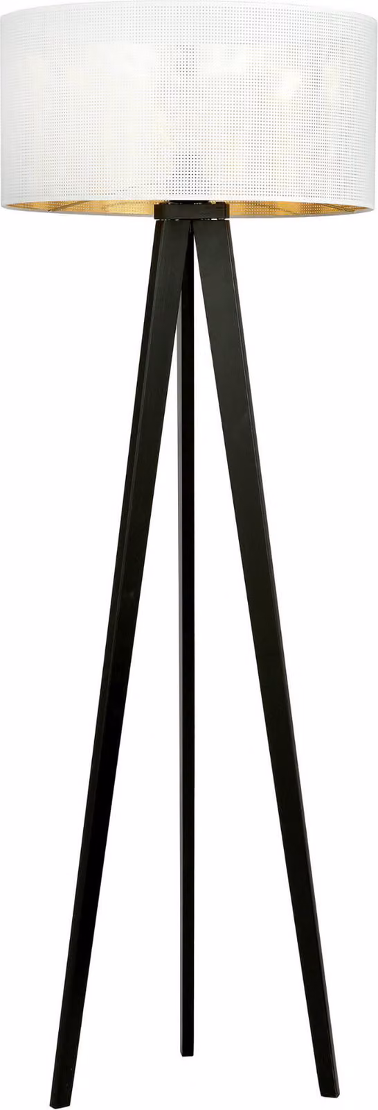 Lampada da terra Emibig 1xE27 60W ASTON LP1 BIANCO/ORO 1147/LP1
