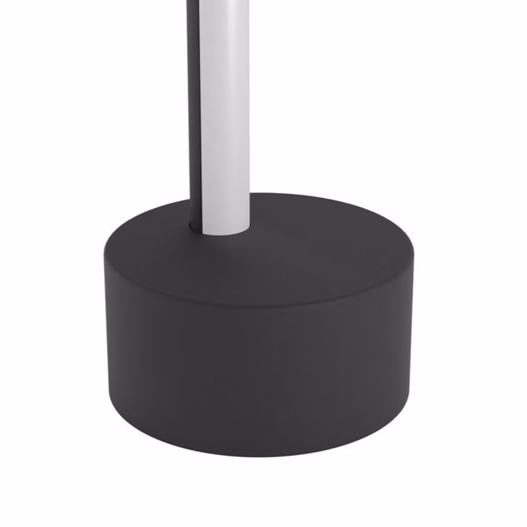 EGLO connect Lampada LED da tavolo intelligente FLATRON-Z, nera, 45 cm dimmerabile, Nero, Soggiorno / Sala da pranzo, Metallo, Lampada da tavolo