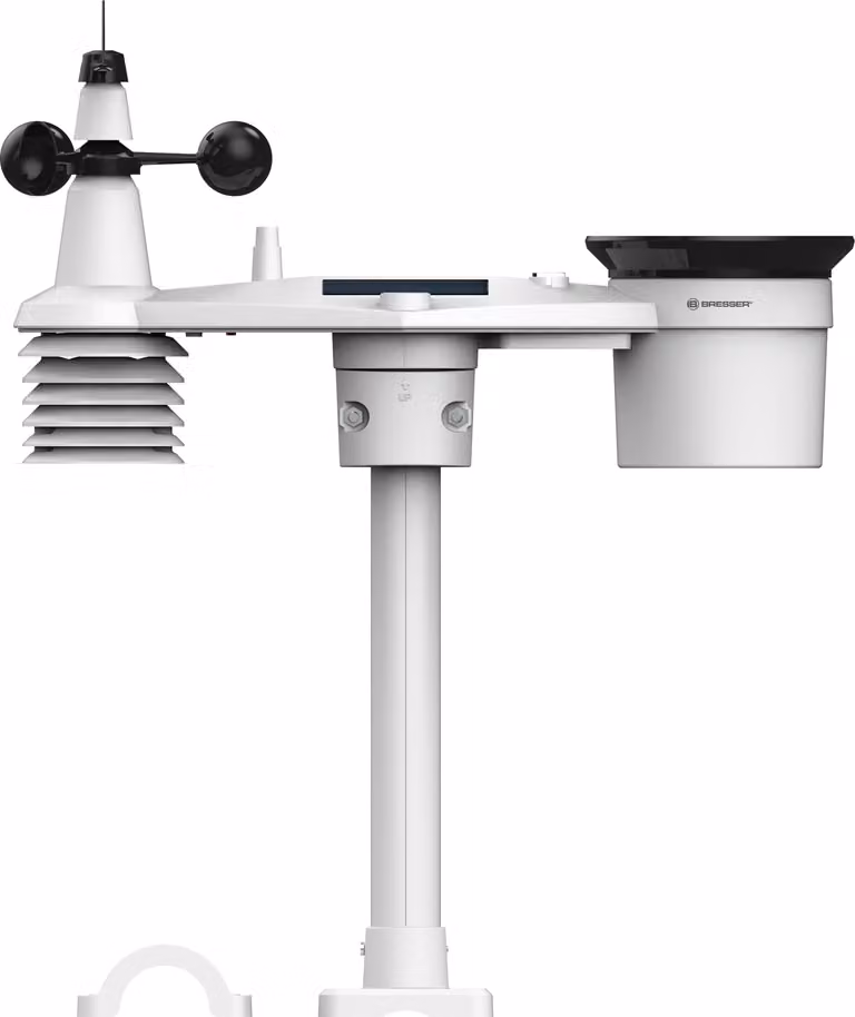 Sensore esterno 7 in 1 per stazione meteorologica wireless, con supporto solare