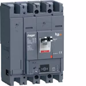 Hager Leistungsc. h3+ P630 Energy 4x250A 110kA HPW251NR