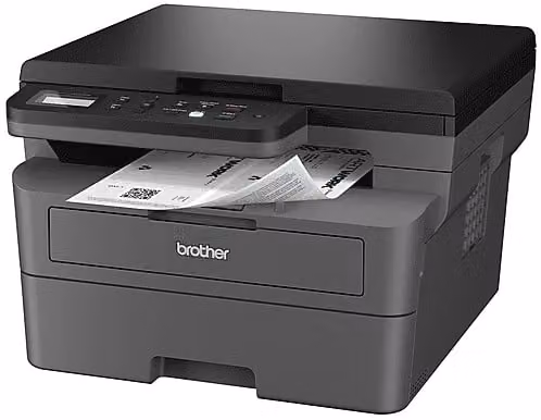 Stampante Laser Multifunzione 3 in 1 Brother DCP-L2620DW A4 Nero con Wi-Fi e USB