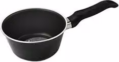 Casseruola conica antiaderente Ballarini Firenze in alluminio con smalto nero, diametro 12 cm – 1