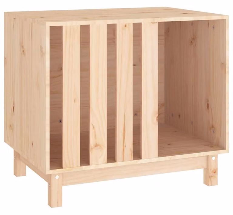 Cuccia per cani in legno massello di abete