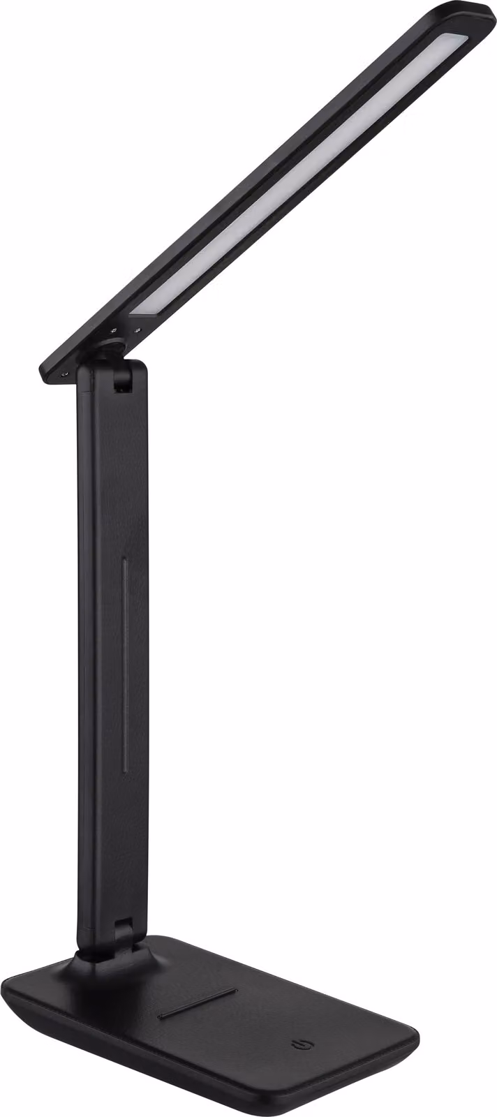 Lampada da tavolo a LED, opale, nera, CCT, USB, H 50 cm