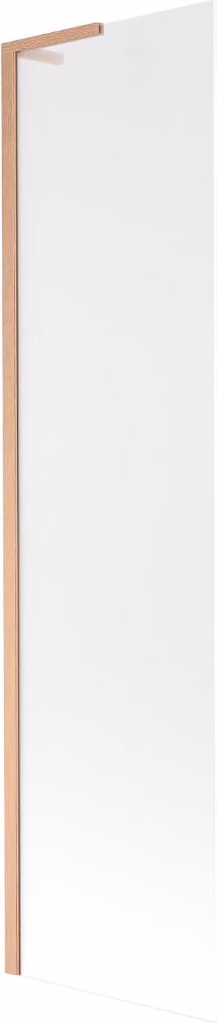 Mexen Next L paravento per vasca da bagno a 1 anta 50 x 150 cm, satinato, rame spazzolato - 895-050-000-03-30-65
