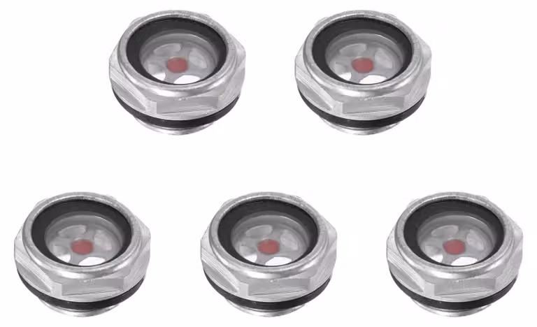 Indicatore del livello dell'olio per compressore d'aria con attacco filettato M20 X 1,5 Mm