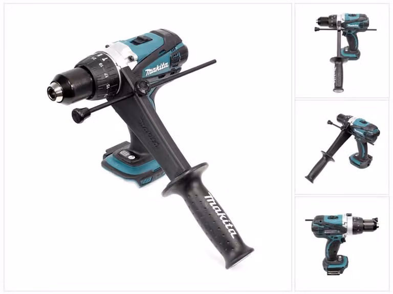 Makita BHP 458 Z LXT Trapano avvitatore con percussione a batteria 18V - senza batterie, senza caricabatterie