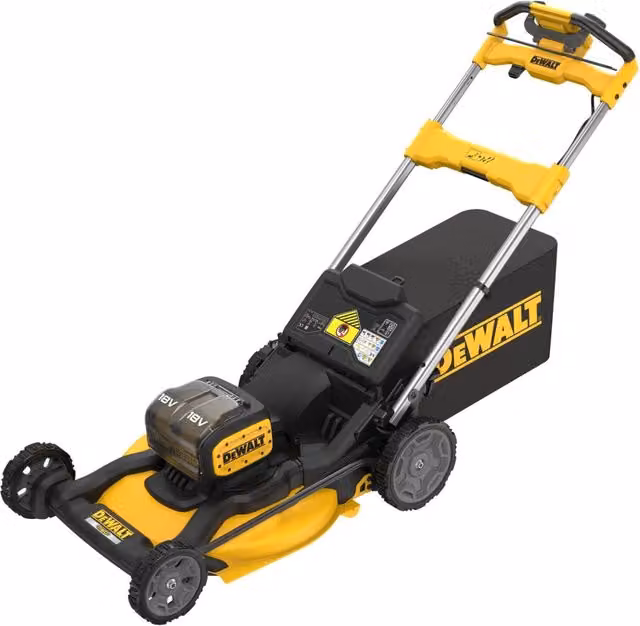 DeWALT DCMWSP156N-XJ Rasaerba semovente (2×18 V) motore Brushless, taglio 53 cm