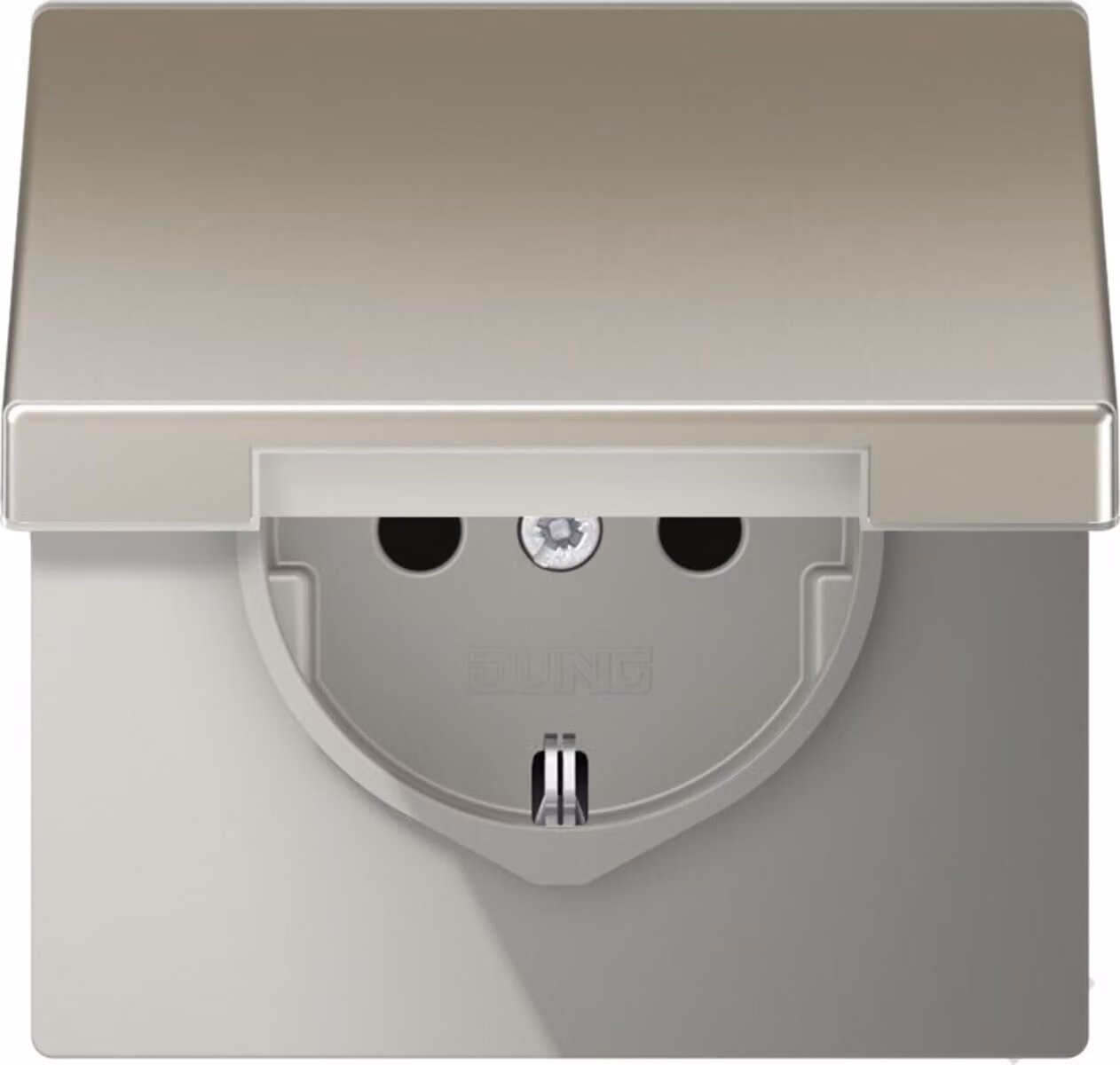 Presa Jung SCHUKO, acciaio inox ES 1520 KL