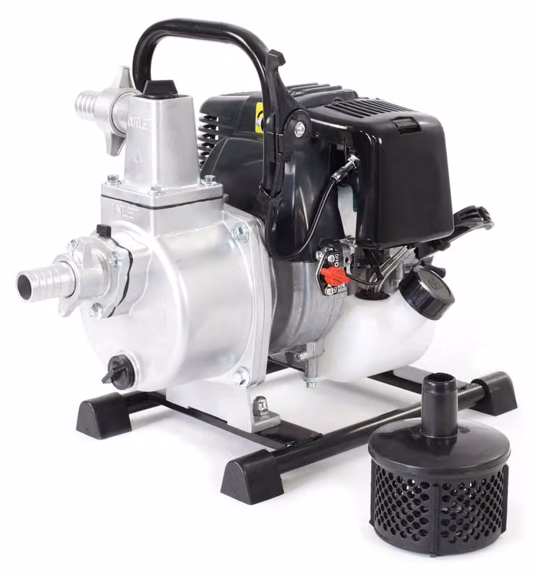 Pompa per acqua a benzina - 8.000 l/h - 30 m - 1 kW