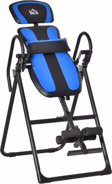 Divano a 2 posti reclinabile ¨C Minimal ¨C Nero, Blu, 140-203 cm
