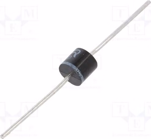 1 x Diodo: raddrizzatore, 300 ns, F12K120, diodo universale per montaggio su circuito stampato, 12A, 120V, Ifsm: 375A, per montaggio su circuito stampato